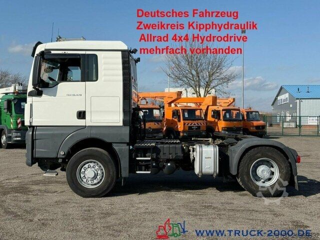 Standard trækkerunit MAN TGX 18.470 4x4 H-Drive Kipphydraulik Kühlschrank