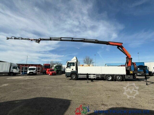 Ladbil med lad MAN TGS 26.400 PK 34002SH + Jib 30m - 5+6 SK - FB