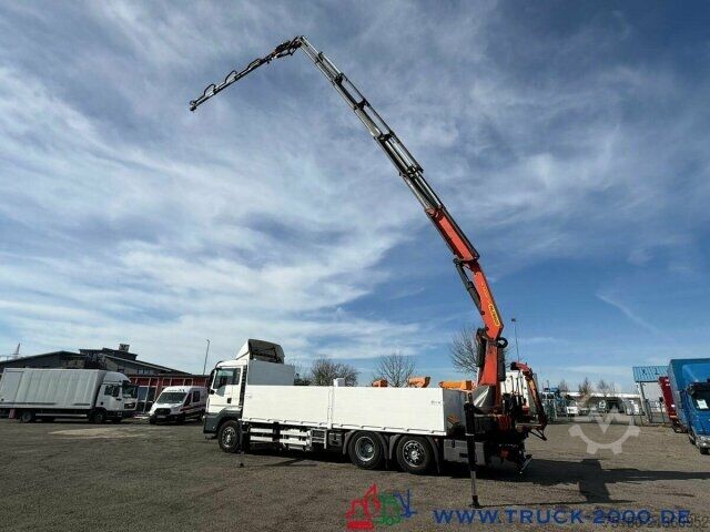 Ladbil med lad MAN TGS 26.400 PK 34002SH + Jib 30m - 5+6 SK - FB