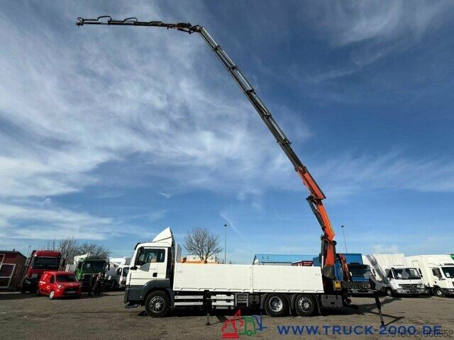 Ladbil med lad MAN TGS 26.400 PK 34002SH + Jib 30m - 5+6 SK - FB
