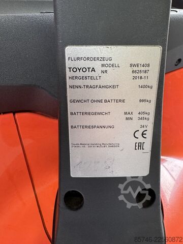SWE 140 S - with PALLETCHANGER !! TOYOTA SWE 140 S - with PALLETCHANGER !!