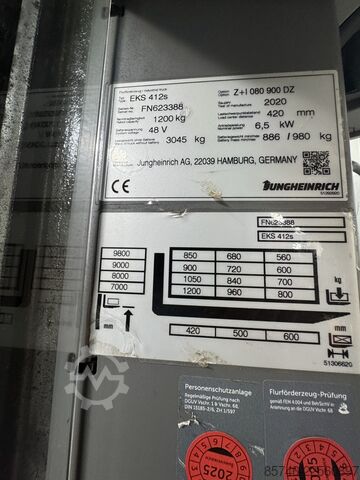 EKS 412 s - Wire Guidance !! PSA !! Triplex FFL !! JUNGHEINRICH EKS 412 s - Wire Guidance !! PSA !! Triplex FFL !!