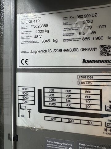 EKS 412 s - Wire Guidance !! PSA !! Triplex FFL !! JUNGHEINRICH EKS 412 s - Wire Guidance !! PSA !! Triplex FFL !!