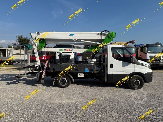 çalışma platformu Iveco Daily 35S11 Hubarbeitsbühne 22m EU5b
