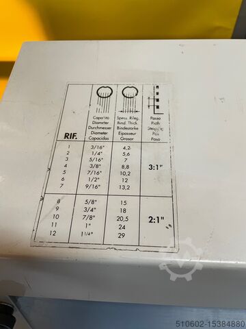Kitap ciltleme makinesi Rilecart P-500 Spiral Binding Machine
