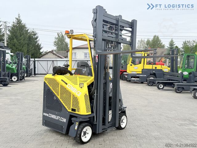 Dört yollu forklift Combilift CB2500 DUPLEX 4100 DIESEL FREE-LIFT