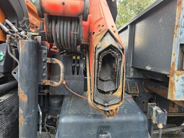 Outro UNIMOG U 500 3-Seiten-Kipper mit Kran PK 9501