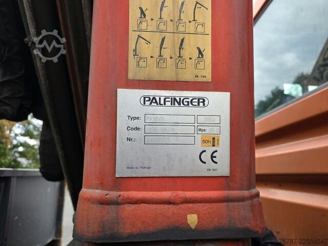 Outro UNIMOG U 500 3-Seiten-Kipper mit Kran PK 9501
