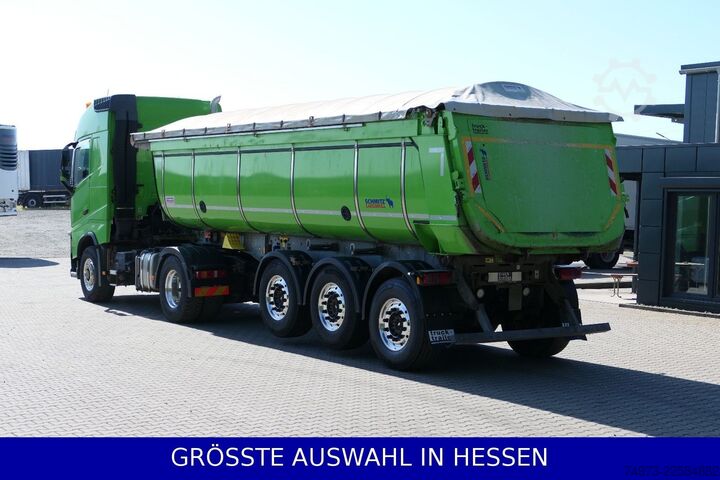 Tippsemitrailer SCHMITZ CARGOBULL Stahlmulde 25m³ el.Verdeck Thermo 2xLift ¤459.-m