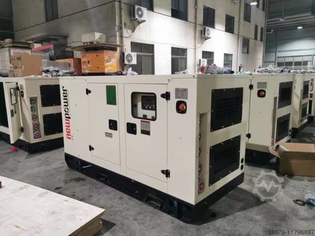 Generator Newpower 32kW 40kVA Notstromaggregat NWK44 Notstromaggregat mit Schallschutz