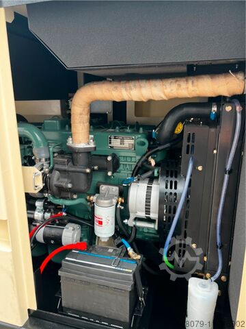 Генератор за хитне случајеве 32 кВА Newpower Generator Notstromaggregat NWK35 + Stromaggregat Sonderschallschutz
