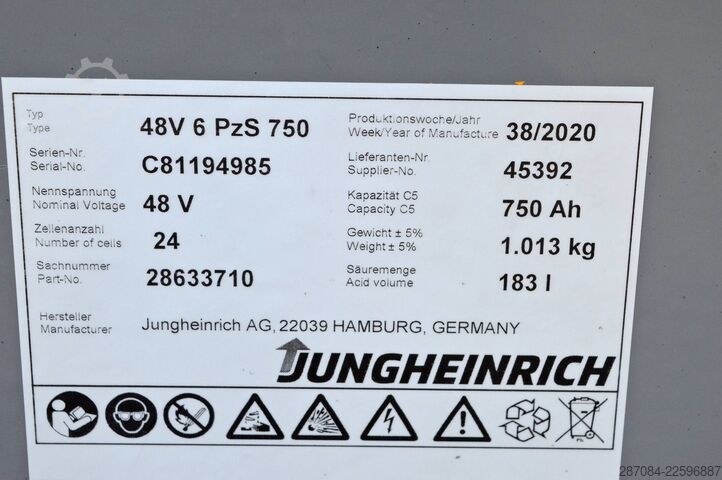 Heftruck Jungheinrich EFG 316