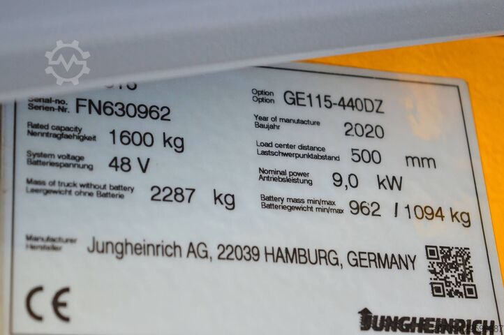 Heftruck Jungheinrich EFG 316