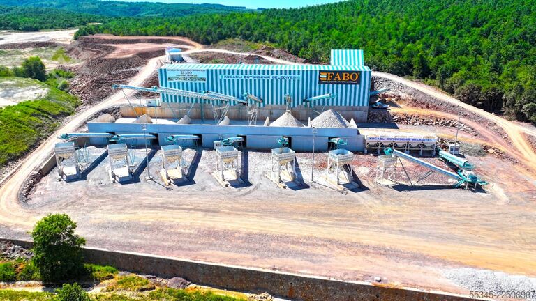 Zúzóberendezés FABO crushing equipment 400 Ton/Hour Capacity