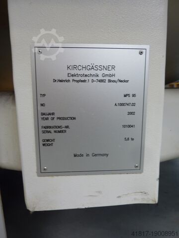 Horizontaal bewerkingscentrum Hüller Hille nb-h95 mit 8-fach Speicher