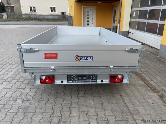 Három oldalra billeno Saris K3 356 184 3500 2 E-Bedienung + Schienen