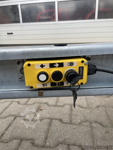 Három oldalra billeno Saris K3 356 184 3500 2 E-Bedienung + Schienen
