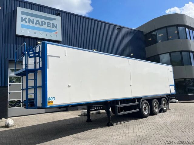 Conveyor belt trailer Dewagtere Onderlosser Agri 53m3 *huren / Vermietung*