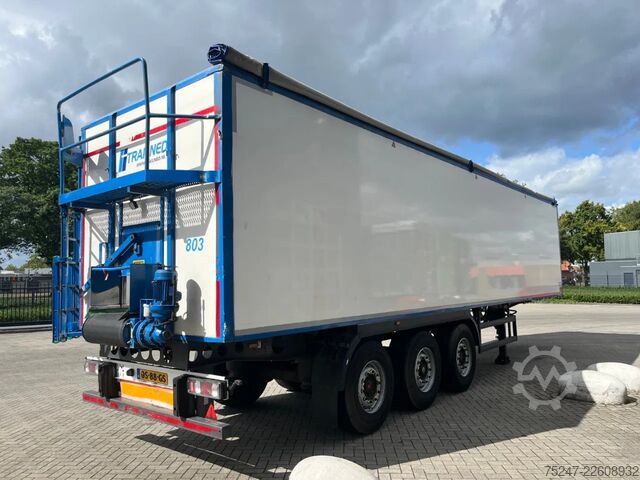 Conveyor belt trailer Dewagtere Onderlosser Agri 53m3 *huren / Vermietung*