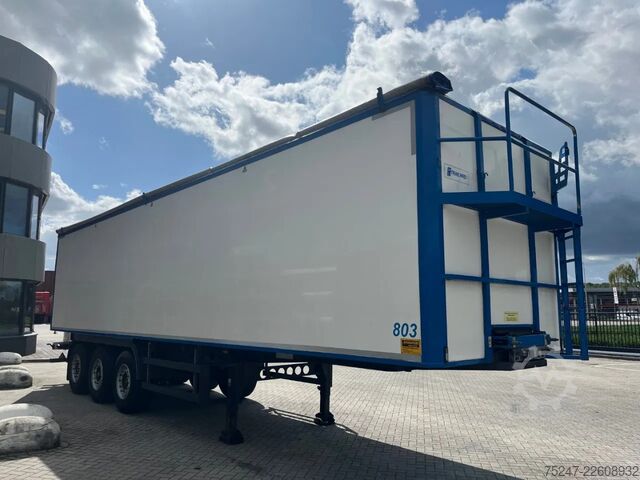 Conveyor belt trailer Dewagtere Onderlosser Agri 53m3 *huren / Vermietung*