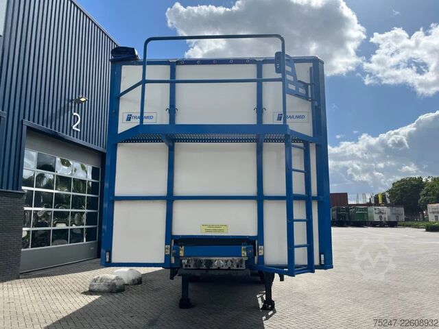 Conveyor belt trailer Dewagtere Onderlosser Agri 53m3 *huren / Vermietung*