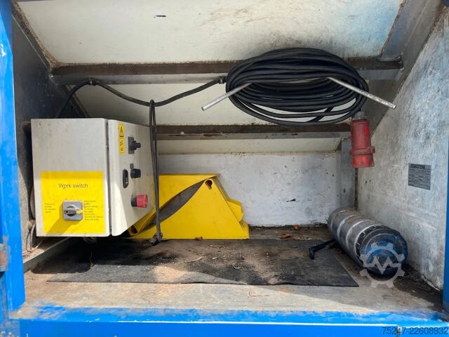 Conveyor belt trailer Dewagtere Onderlosser Agri 53m3 *huren / Vermietung*