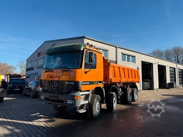 Třístranný sklápěč MERCEDES-BENZ 4143 Actros MP1 3-Seiten-Kipper Bordmatic 8x6