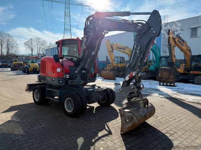 Mobile excavator WACKER Neuson EW 65 Powertilt 30 km/h ZSA VOLL!