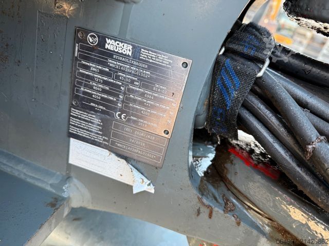 Mobile excavator WACKER Neuson EW 65 Powertilt 30 km/h ZSA VOLL!