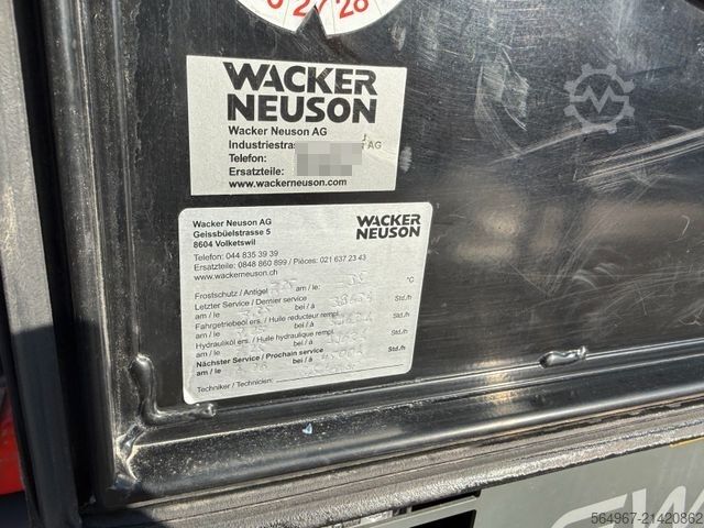 Mobile excavator WACKER Neuson EW 65 Powertilt 30 km/h ZSA VOLL!