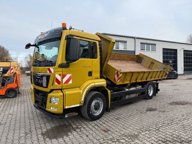 Hakowiec MAN TGS 18.480 3-Seiten-Seil-Abrollkipper 4x4