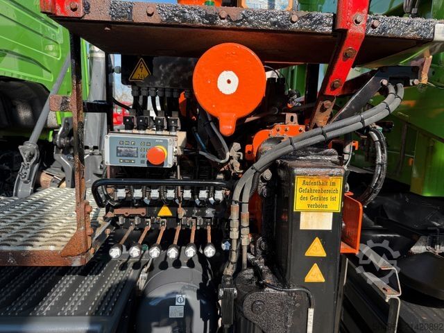 Třístranný sklápěč SCANIA G450 Kipper Kran Atlas 206.3E AHK Bordmatic FUNK