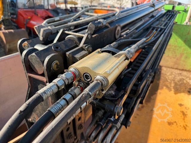 Třístranný sklápěč SCANIA G450 Kipper Kran Atlas 206.3E AHK Bordmatic FUNK