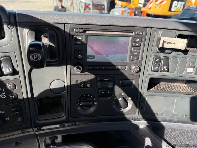 Třístranný sklápěč SCANIA G450 Kipper Kran Atlas 206.3E AHK Bordmatic FUNK