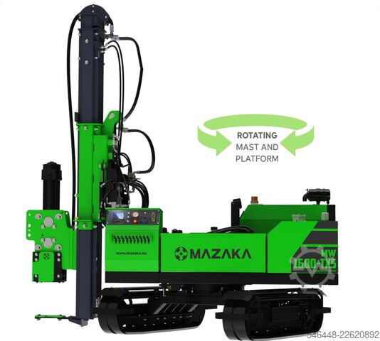 Pålmaskin Mazaka Heavy İndustry Türkiye MW1600-TX5 Solar Pile Driver Machine