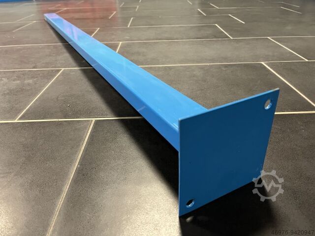 Poste de apoyo Perfil en U Poste de unión Gesamtlänge: 1.660 mm/ U-Profil 70x30 mm Fußplattenabmessung: ca. 130x130x3,0 mm