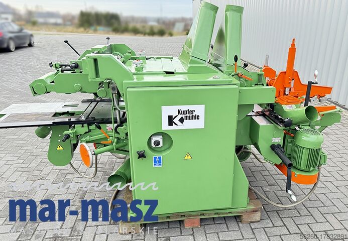 Brede vierzijdige schaafmachine KUPFERMUHLE 60 na 6 głowic do mokrego drewna