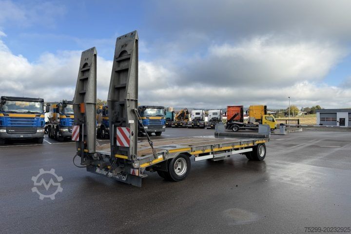 Dieplader oplegger Müller-Mitteltal Mitteltal PT 20.0 Profi Tieflader