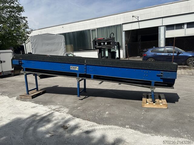 Rösler przenośnik taśmowy do obróbki ślizgowej  Rösler Förderband Gleitschleifen