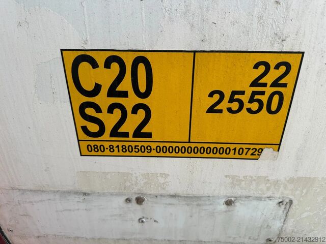 Tank konteyneri Van Hool 20FT SWAP BODY / 30.800L / AMKD / L4BN / UN POR...