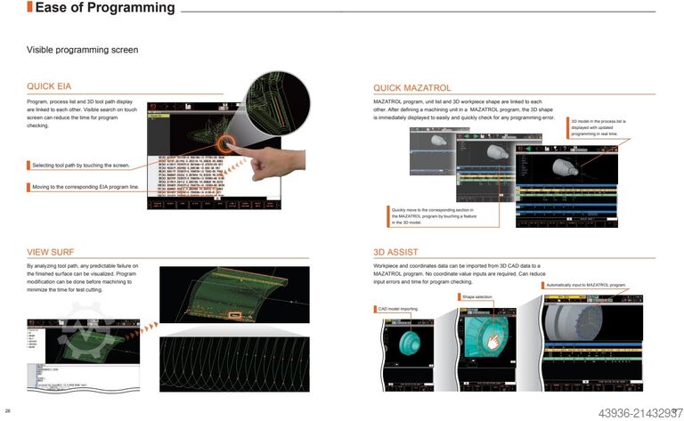 Dreh Fräszent MAZAK Integrex i-200ST Mazak Integrex i-200ST x 1500U