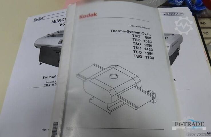 Sistema di cottura Sistema termico ad alta velocità Kodak TSO-850