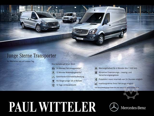 Yüksek tavanlı panelvan MERCEDES-BENZ Sprinter 317 CDI AUTOMATIK+NAVI+DAB+KAMERA+SITZH