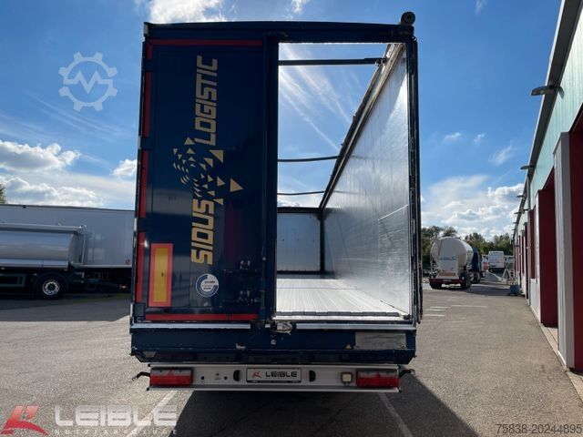 Sættevogn med walking floor STAS S300ZX 92m³ Schubboden*E-Verdeck*1+3 Lift