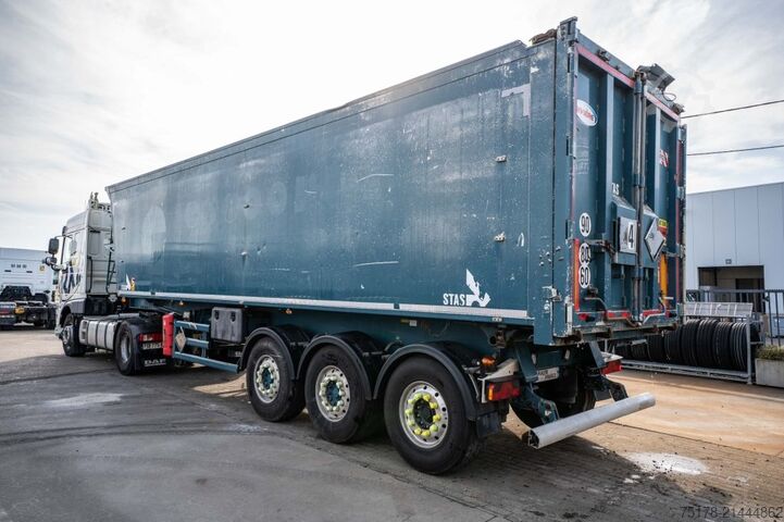 Wywrotka STAS STAS S300CX- ALU-52m3 (GRAIN/CEREALIERE/GETREIDE)
