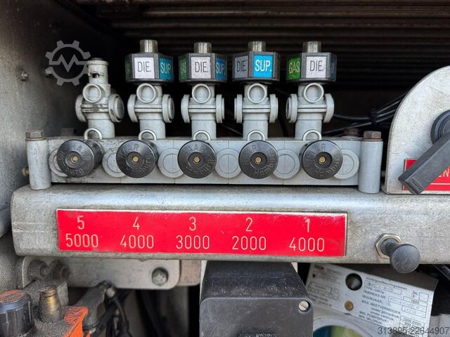 Tankvogn MAN TGA 26.313, Fuel, 5 compartments, 19 M3, Pump, ADR