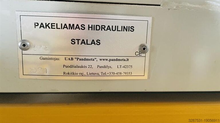Ollós emelőasztal Pandmeta 