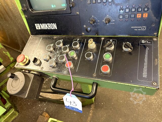 Εργαλειομηχανή φρεζαρίσματος MIKRON WF 41 C