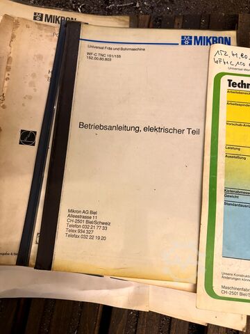 Εργαλειομηχανή φρεζαρίσματος MIKRON WF 41 C