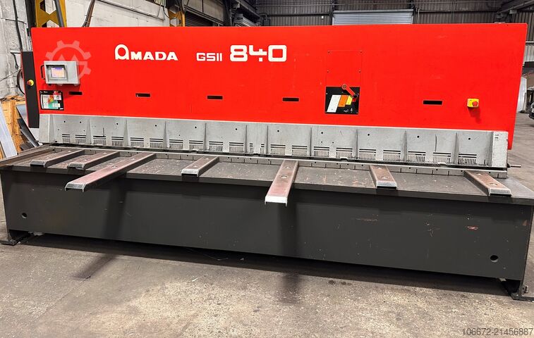 υδραυλική ψαλίδα γκιλοτίνα Amada GS11 840 PNEUMATIC SHEET SUPPORT SYS